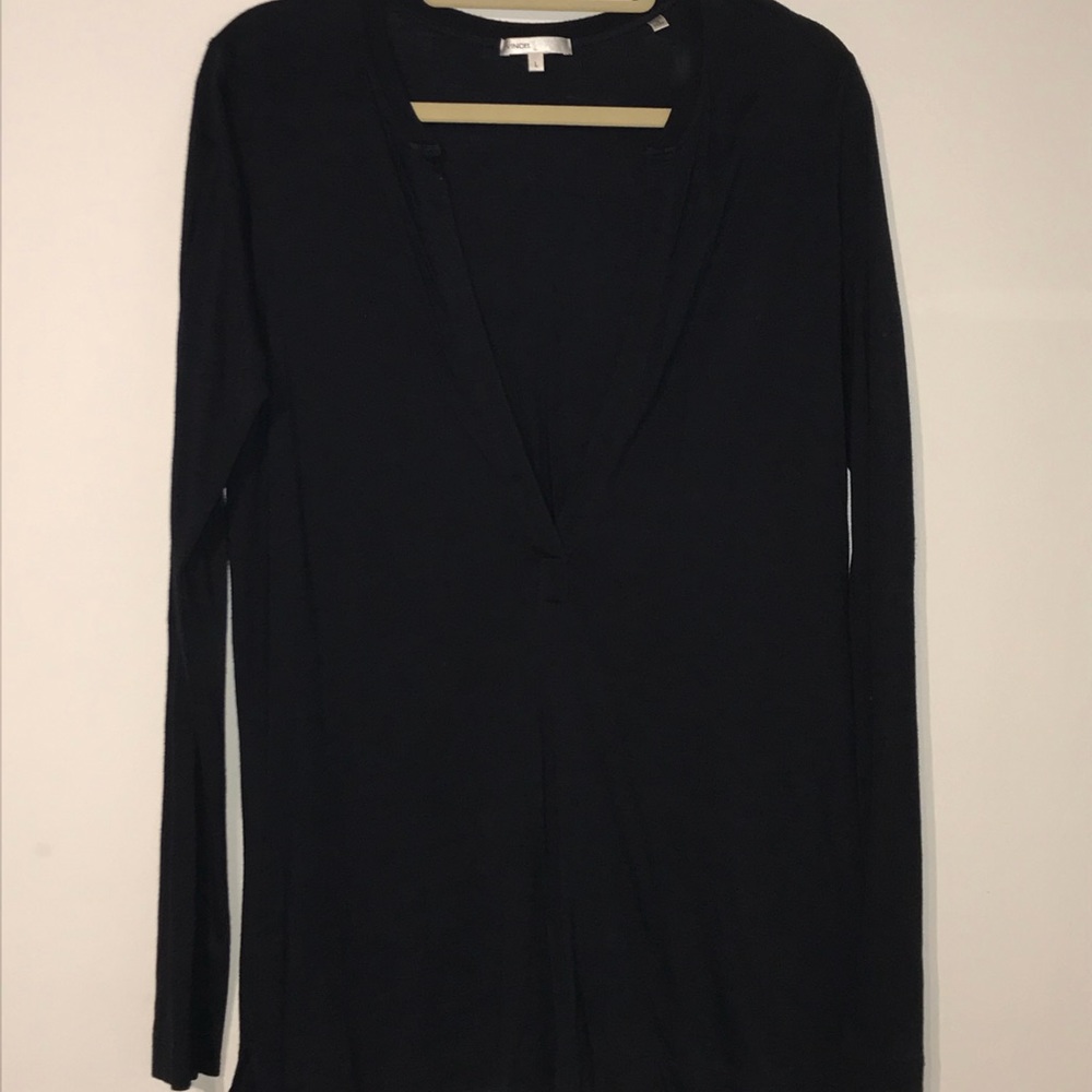 Vince Navy long sleeve shirt